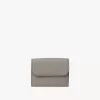 Mini Alphabet tri-fold in grained leather Mini Alphabet tri-fold in grained leather