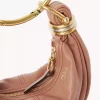 Mini Bracelet Hobo bag in grained leather Mini Bracelet Hobo bag in grained leather