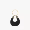 Mini Bracelet Hobo bag in suede leather Mini Bracelet Hobo bag in suede leather