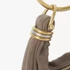 Mini Bracelet Hobo bag in suede leather Mini Bracelet Hobo bag in suede leather