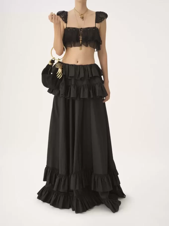 Mini Bracelet Hobo bag in suede leather Mini Bracelet Hobo bag in suede leather