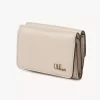 Mini Chloé Iconic tri-fold in shiny leather