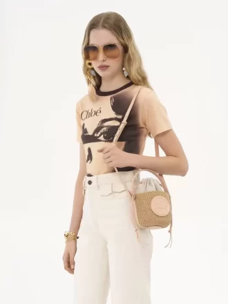 Mini Horse Medal basket in natural fibers