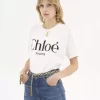 Oversized logo T-shirt in cotton jersey Oversized logo T-shirt in cotton jersey
