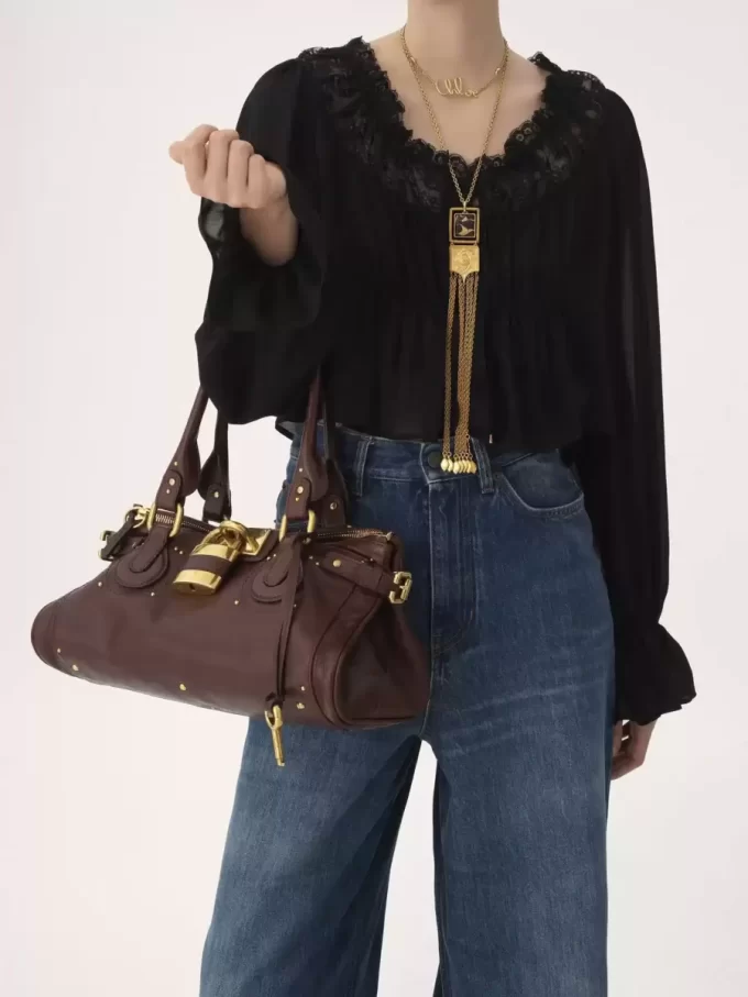 Paddington bag in grained leather Paddington bag in grained leather