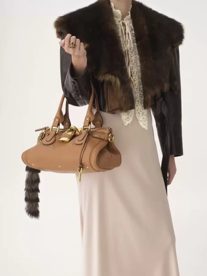 Paddington bag in grained leather Paddington bag in grained leather