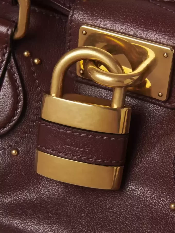 Paddington bag in grained leather