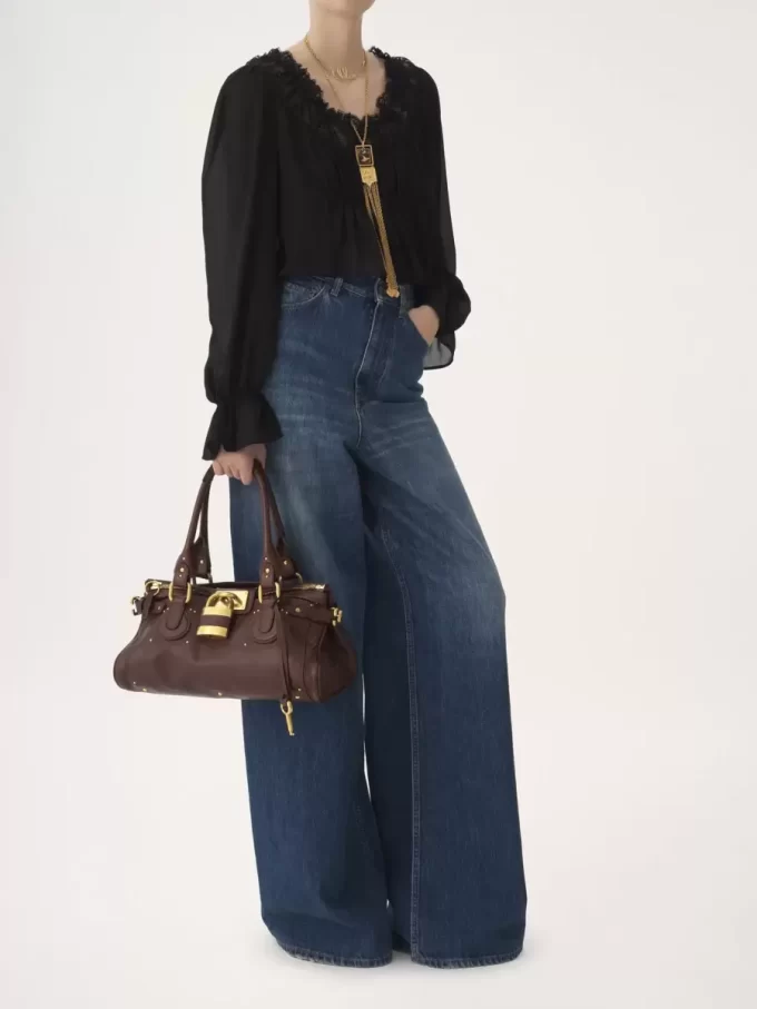 Paddington bag in grained leather Paddington bag in grained leather