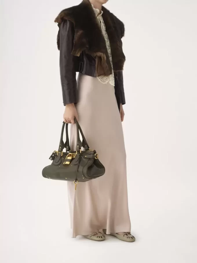 Paddington bag in grained leather Paddington bag in grained leather