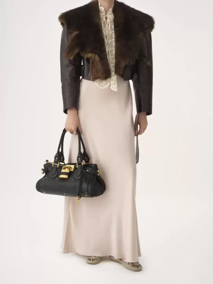 Paddington bag in grained leather Paddington bag in grained leather