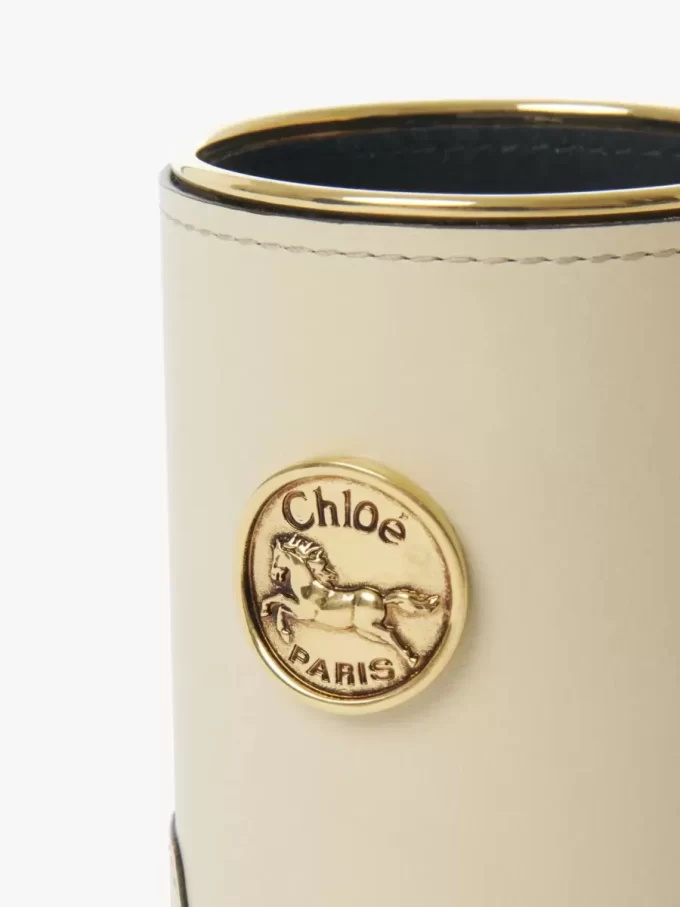 Perfume case in shiny leather Perfume case in shiny leather