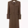 Riding coat in houndstooth wool Riding coat in houndstooth wool