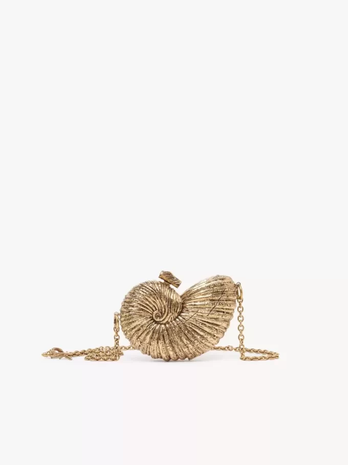 Sea Treasures Shell minaudière in metal Sea Treasures Shell minaudière in metal