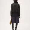 Short blouson in leather Short blouson in leather