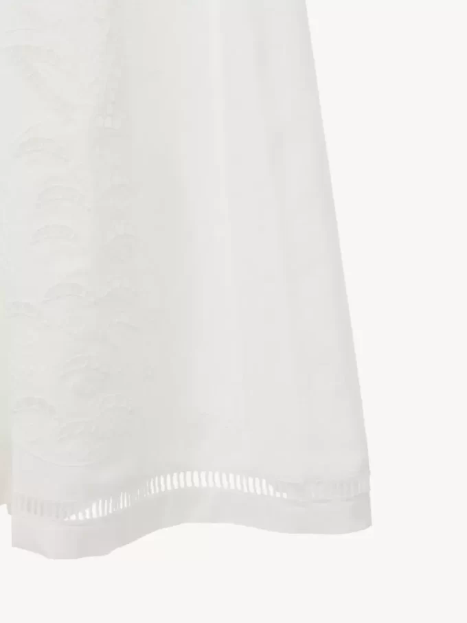 Short-sleeve long dress