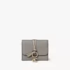 Small Alphabet tri-fold in grained leather Small Alphabet tri-fold in grained leather