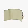 Small Alphabet tri-fold in grained leather Small Alphabet tri-fold in grained leather