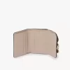 Small Alphabet tri-fold in grained leather Small Alphabet tri-fold in grained leather