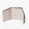 Small Alphabet tri-fold in grained leather Small Alphabet tri-fold in grained leather