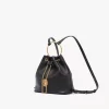 Small Bracelet backpack in grained leather Small Bracelet backpack in grained leather
