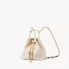 Small Bracelet backpack in grained leather Small Bracelet backpack in grained leather