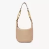 Small Bracelet handbag in grained leather