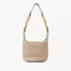 Small Bracelet handbag in grained leather