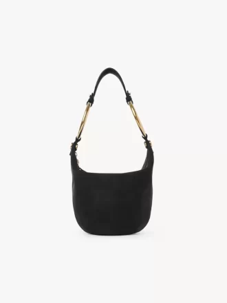 Small Bracelet handbag in suede leather Small Bracelet handbag in suede leather