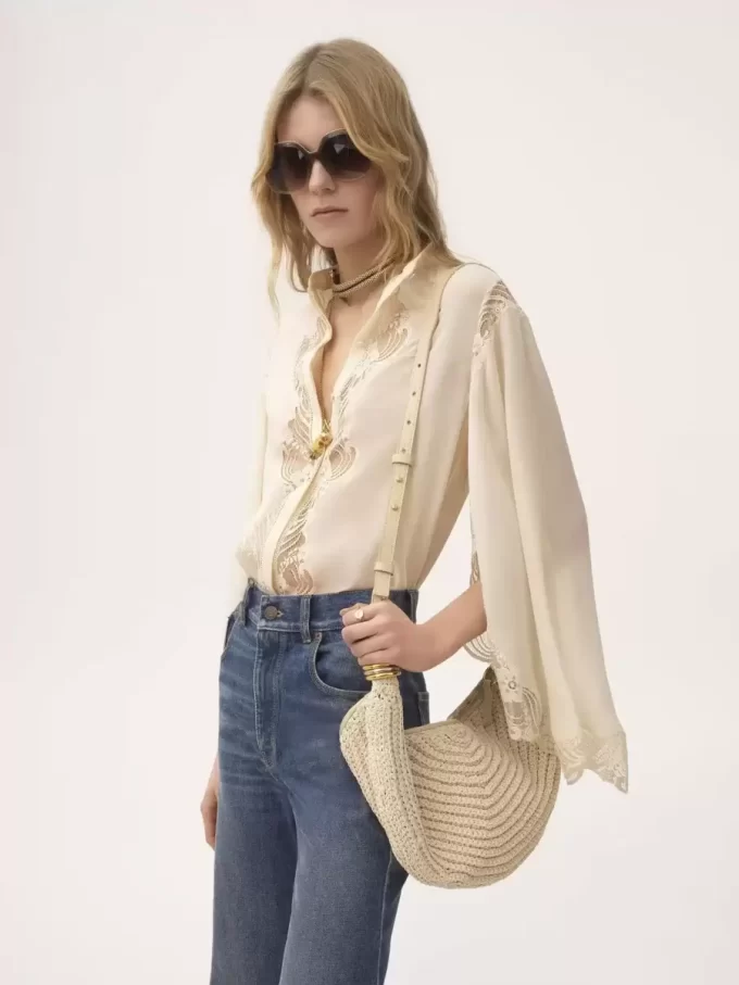 Small Bracelet Hobo bag in crochet Small Bracelet Hobo bag in crochet