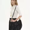Small Bracelet Hobo bag in fringed leather Small Bracelet Hobo bag in fringed leather