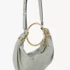 Small Bracelet Hobo bag in grained leather Small Bracelet Hobo bag in grained leather