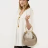 Small Bracelet Hobo bag in grained leather Small Bracelet Hobo bag in grained leather