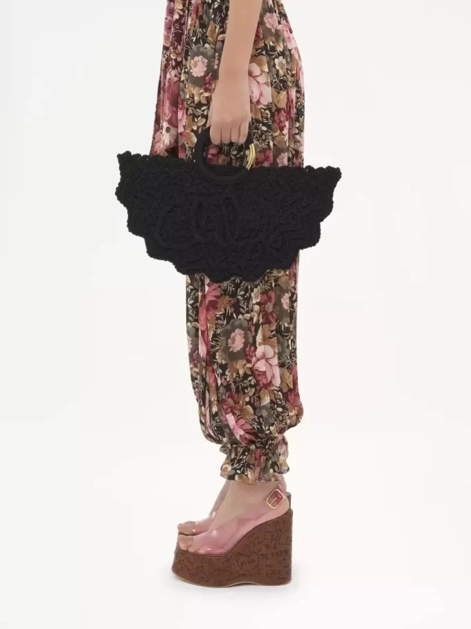 Small Bracelet Paravent tote bag in crochet Small Bracelet Paravent tote bag in crochet