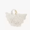 Small Bracelet Paravent tote bag in crochet