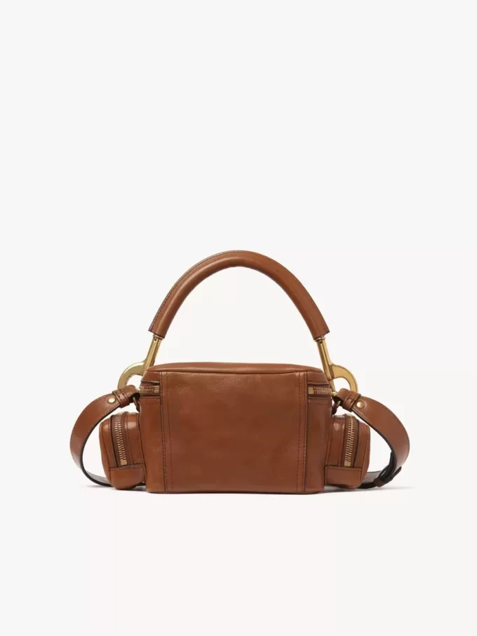 Small Camera bag in shiny leather Small Camera bag in shiny leather