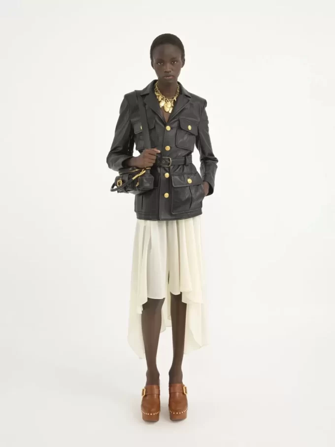 Small Camera bag in shiny leather Small Camera bag in shiny leather