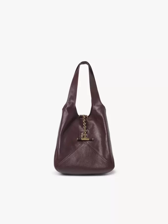 Small Chloé Balloon bag in grained leather Small Chloé Balloon bag in grained leather