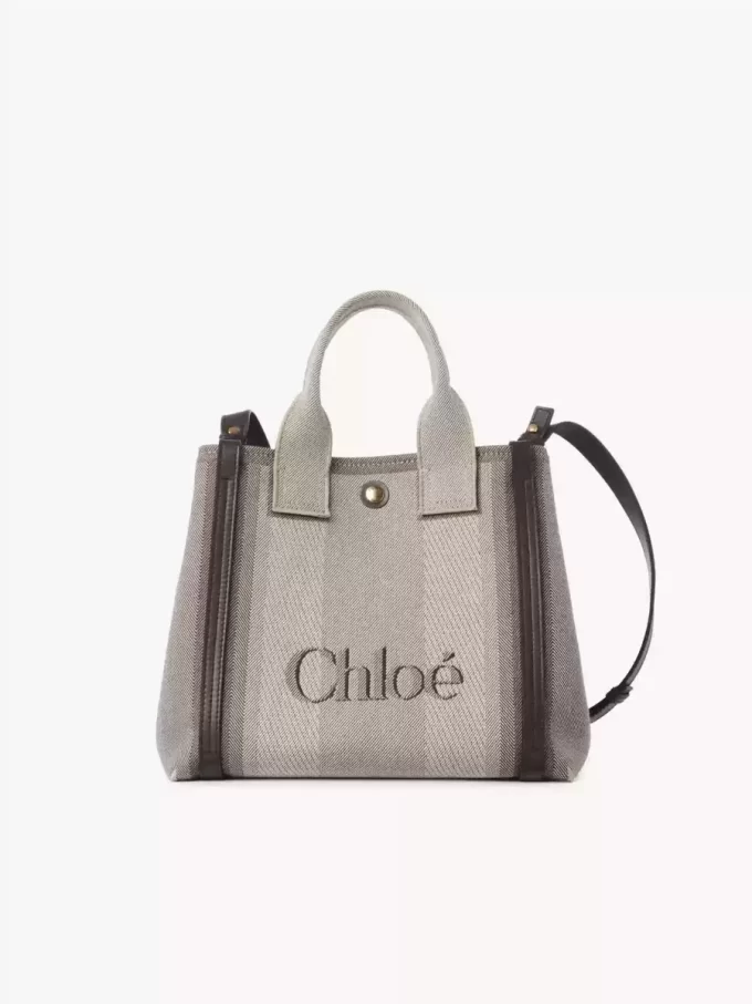 Small Chloé Carry tote bag in canvas Small Chloé Carry tote bag in canvas