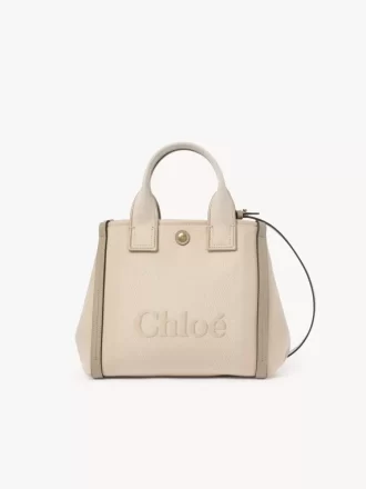 Small Chloé Carry tote bag in canvas Small Chloé Carry tote bag in canvas
