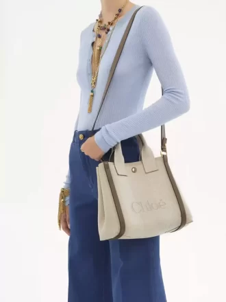 Small Chloé Carry tote bag in canvas