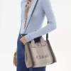 Small Chloé Carry tote bag in canvas Small Chloé Carry tote bag in canvas