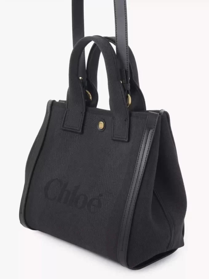 Small Chloé Carry tote bag in canvas Small Chloé Carry tote bag in canvas