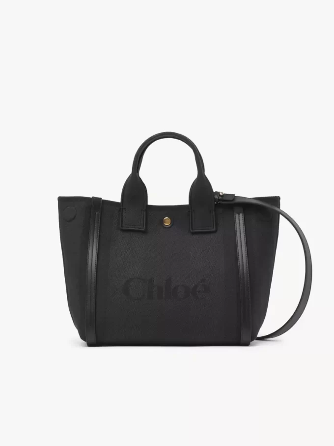Small Chloé Carry tote bag in canvas Small Chloé Carry tote bag in canvas
