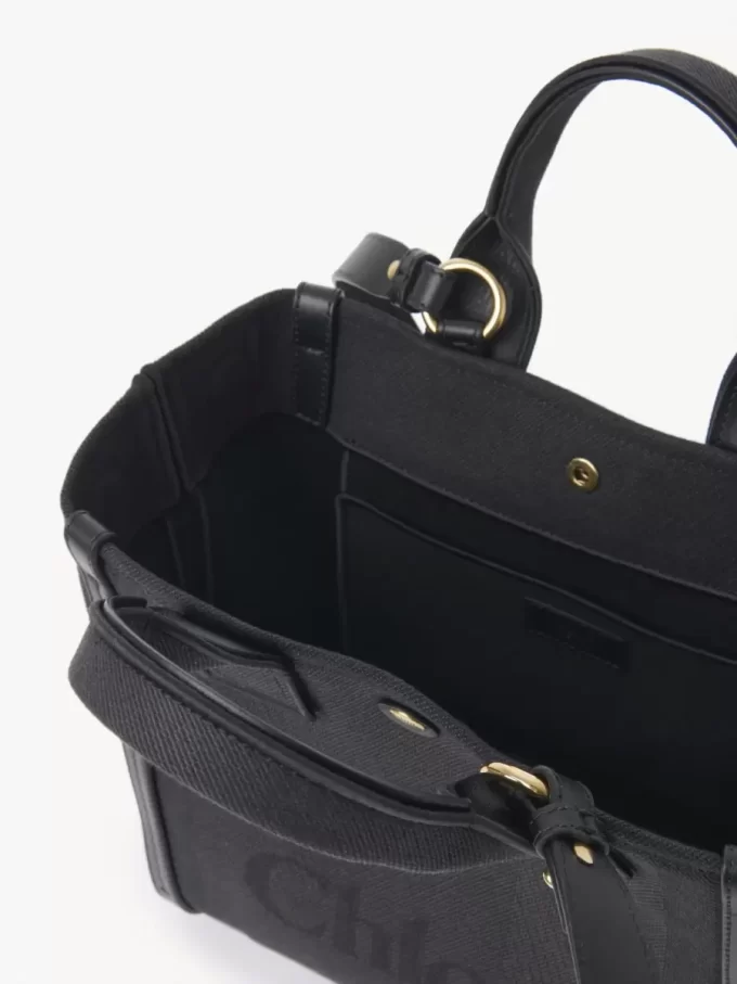 Small Chloé Carry tote bag in canvas Small Chloé Carry tote bag in canvas