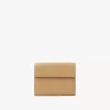 Small Chloé Charms tri-fold wallet in grained leather Small Chloé Charms tri-fold wallet in grained leather