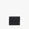 Small Chloé Charms tri-fold wallet in grained leather Small Chloé Charms tri-fold wallet in grained leather
