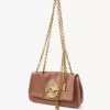 Small Chloé Heritage shoulder bag in grained leather Small Chloé Heritage shoulder bag in grained leather