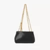 Small Chloé Heritage shoulder bag in grained leather Small Chloé Heritage shoulder bag in grained leather