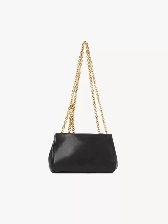Small Chloé Heritage shoulder bag in grained leather Small Chloé Heritage shoulder bag in grained leather