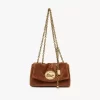 Small Chloé Heritage shoulder bag in velvet Small Chloé Heritage shoulder bag in velvet